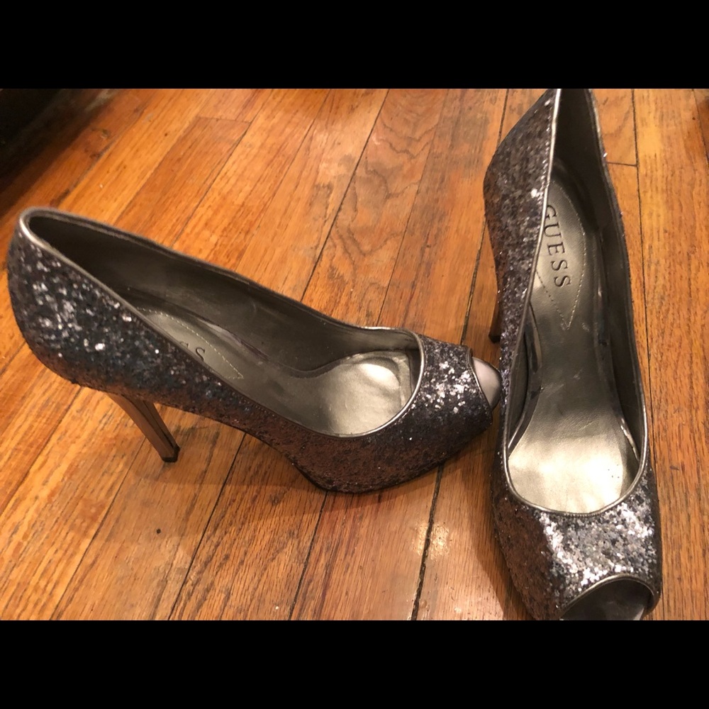 Guess Glitter Platform